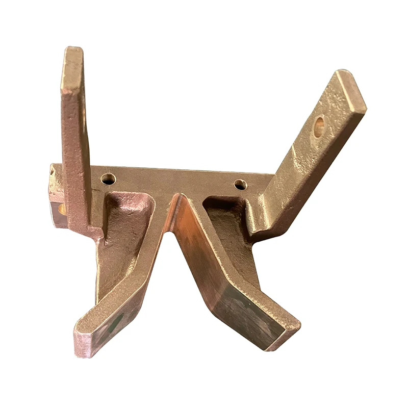 Suntne Conductivae Longae Copper V-Sedes Sand Casting Copper Partes nuper elaboratae in industria?